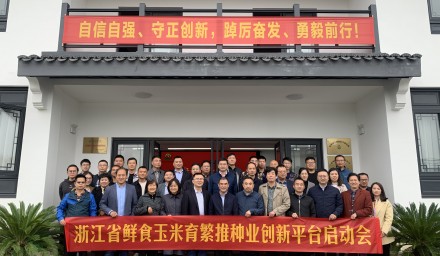 杭州種業(yè)集團(tuán)牽頭啟動浙江省鮮食玉米育繁推種業(yè)創(chuàng)新平臺建設(shè)